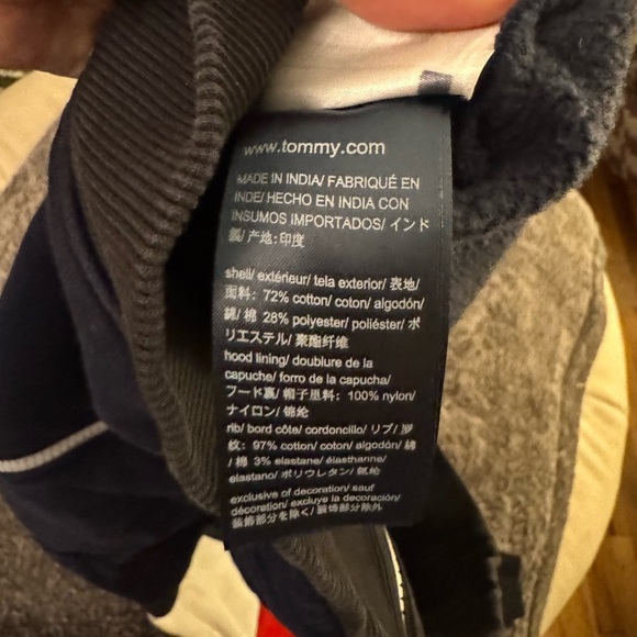 TOMMY HILFIGER Men’s Colorblock Hoodie - Picture 4 of 16